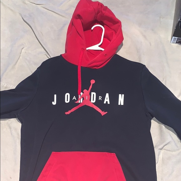 red jordan sweatshirt